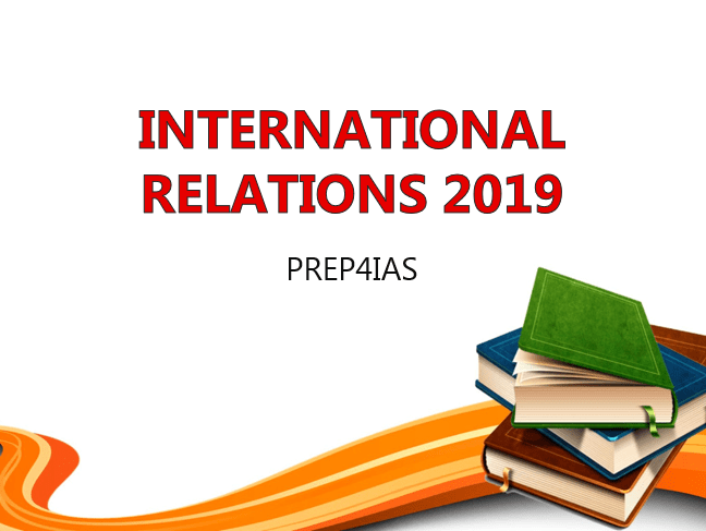 Best International Relations 2019 Q&A 1