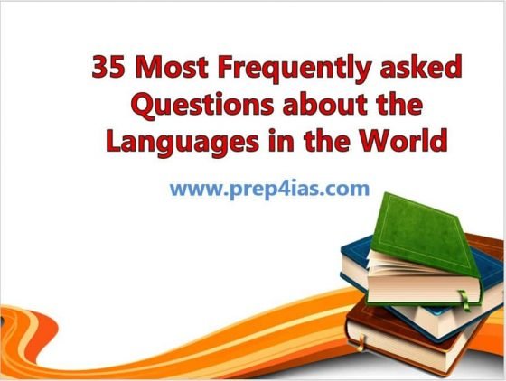 35 Most Frequently asked Questions about the Languages in the World 6