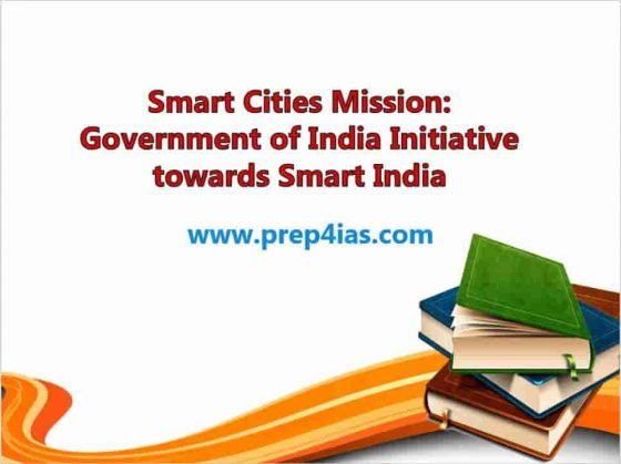 Smart Cities Mission: Government of India Initiative towards Smart India 1