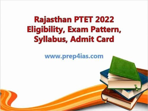 Rajasthan PTET 2022 Eligibility, Exam Pattern, Syllabus, Admit Card