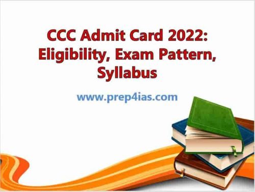 CCC Admit Card 2022: Eligibility, Exam Pattern, Syllabus 7