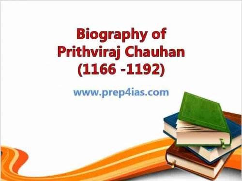 Biography of Prithviraj Chauhan (1166 -1192) 1