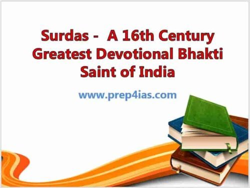 Surdas - A 16th Century Greatest Devotional Bhakti Saint of India 2